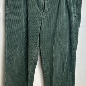 Houston White Green Corduroy Pants